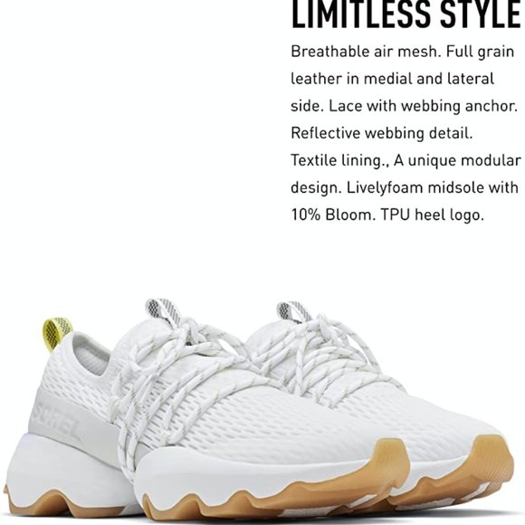 NWOT Sorel Women's Kinetic Impact Lace Shoe - Picture 4 of 9